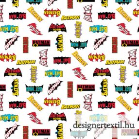 Batman logók pamutvászon (Batman Logo History)