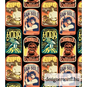   Star Wars jelvények - pamutvászon (Rebel Badges – Star Wars)