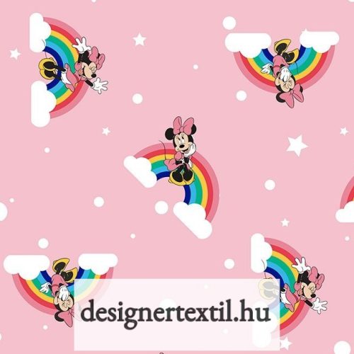 Szivárványos Minnie - pamutvászon (Disney Rainbow Minnie)