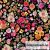 Sew Floral Large Floral Black - Timeless Treasures