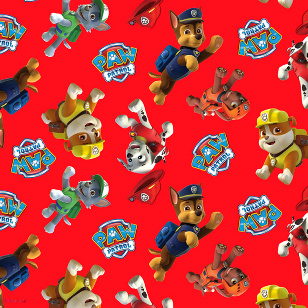 Paw Patrol quilt cotton fabric David Textiles