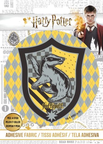 Harry Potter Hugrabug felvasalható matrica (Ad-Fab)