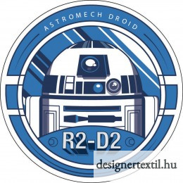 Star Wars R2-D2 felvasalható matrica (Ad-Fab)