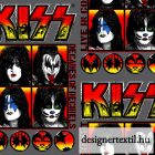 Kiss Live pamutvászon