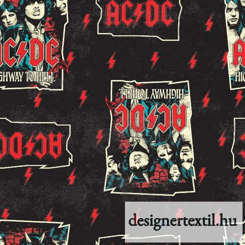Acdc Highway To Hell pamutvászon