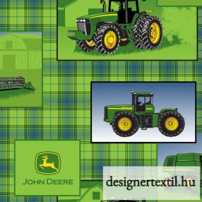 John Deere traktoros pamutvászon (John Deere Patch)