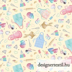 Time To Bake  - Benartex pamutvászon