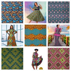 Afrikai pamutvászon (Wax Holland)